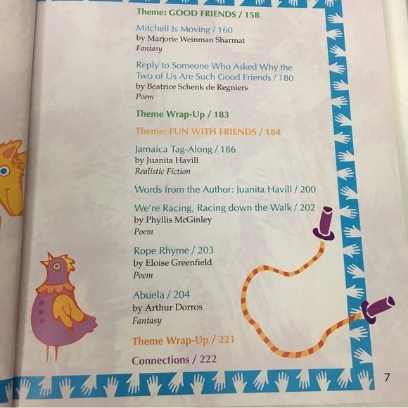 VINTAGE 1996 Book Treasury of Literature Sidewalks Sing Homeschooling Classroom - Picture 8 of 16